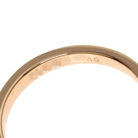 CHAUMET 18k Rose Gold Diamond Ring #49 - Picture 6 of 9